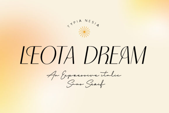 Leota Dream Font
