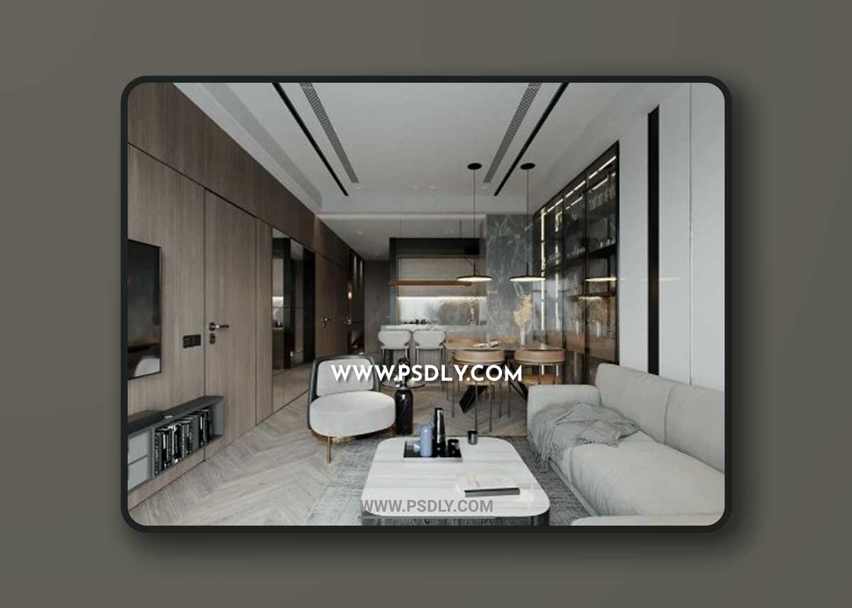 Livingroom 598 3D Model