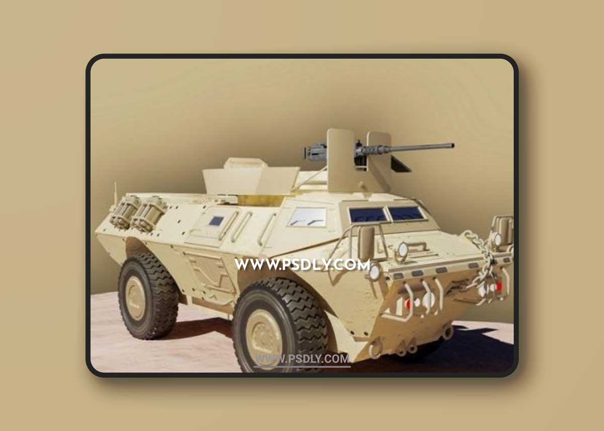 M1117 Armored Security Vehicle 3D Models
