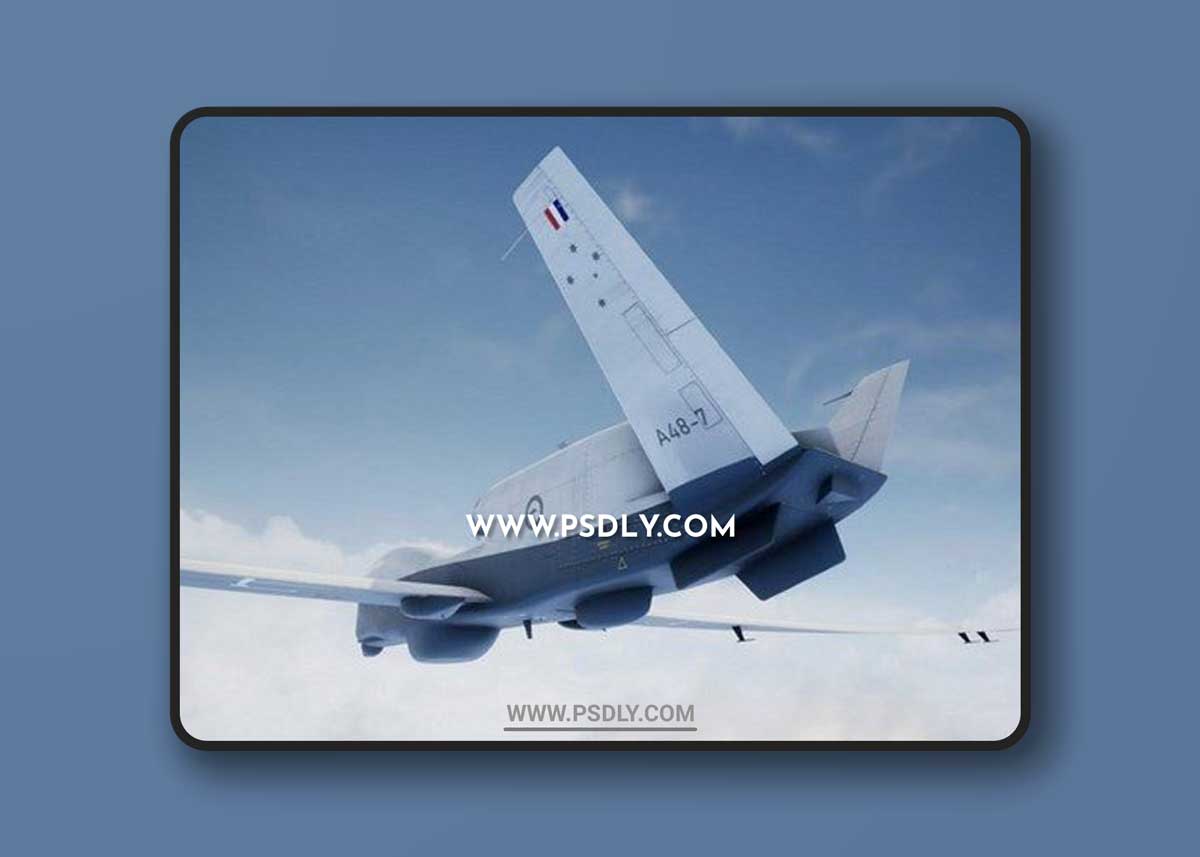 MQ 4C Triton UAV 3D Models