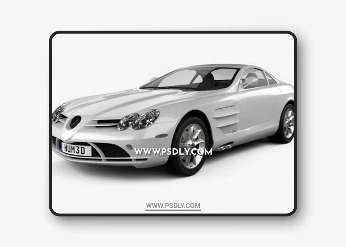Mercedes-Benz SLR McLaren 2005 3D model