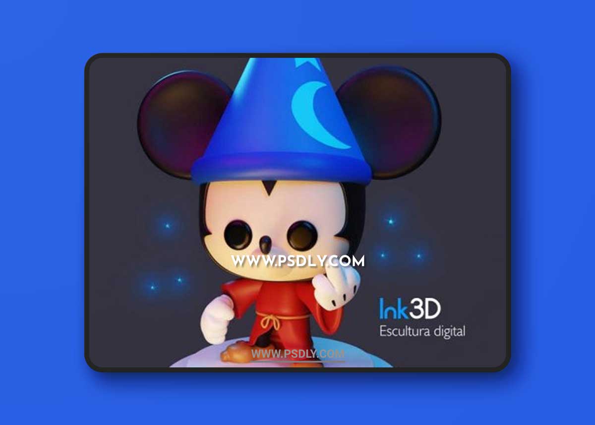 Mickey Mouse Badass 3D Models