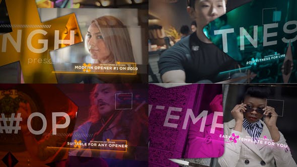 Videohive Modern Life Opener 23556117
