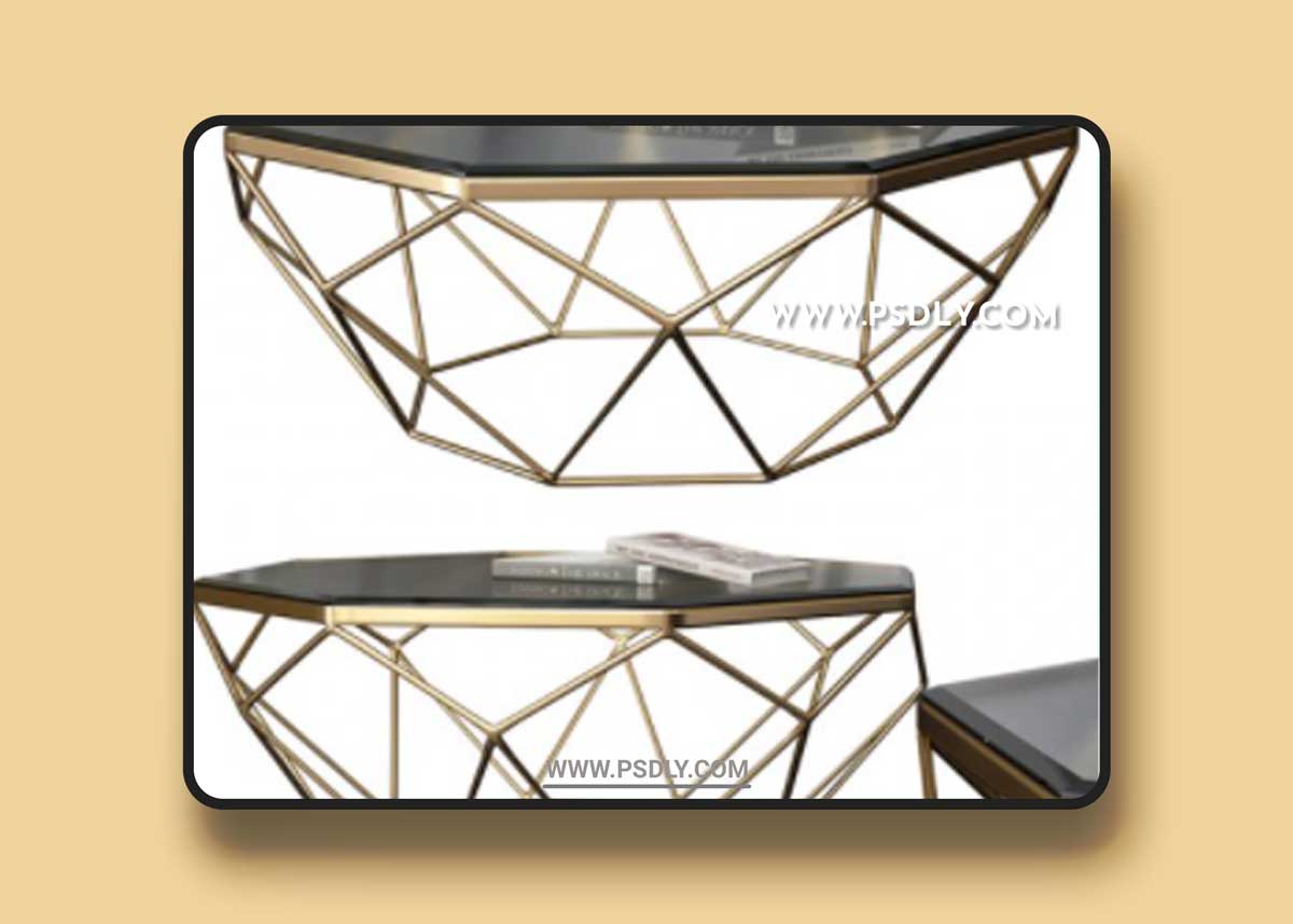Mystique Glass-Top Coffee Table