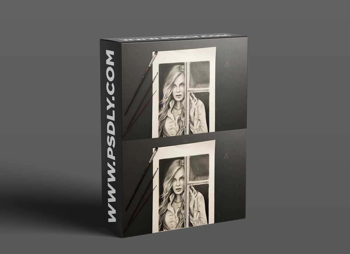 Portrait drawing: How to Draw a Beauty Portrait with Pencils