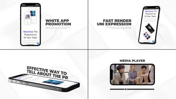 Videohive White App Promo v2.0 33842687