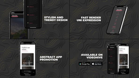 Videohive Abstract App Promo 33951514