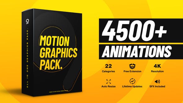Videohive - 4500+ Graphics Pack V5 - 25010010