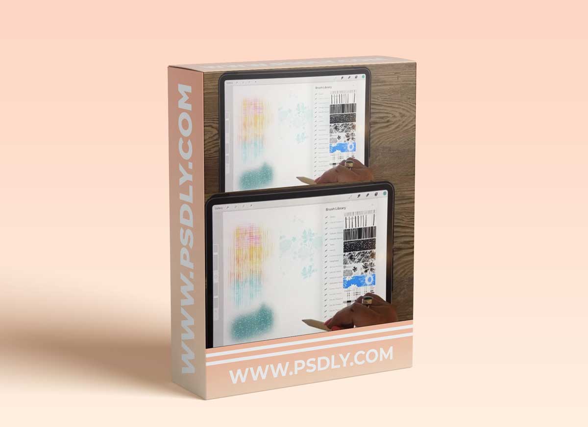 Procreate Plaid and Pattern Brushes - 15 Brushes Included and Instructions to Make and Edit More