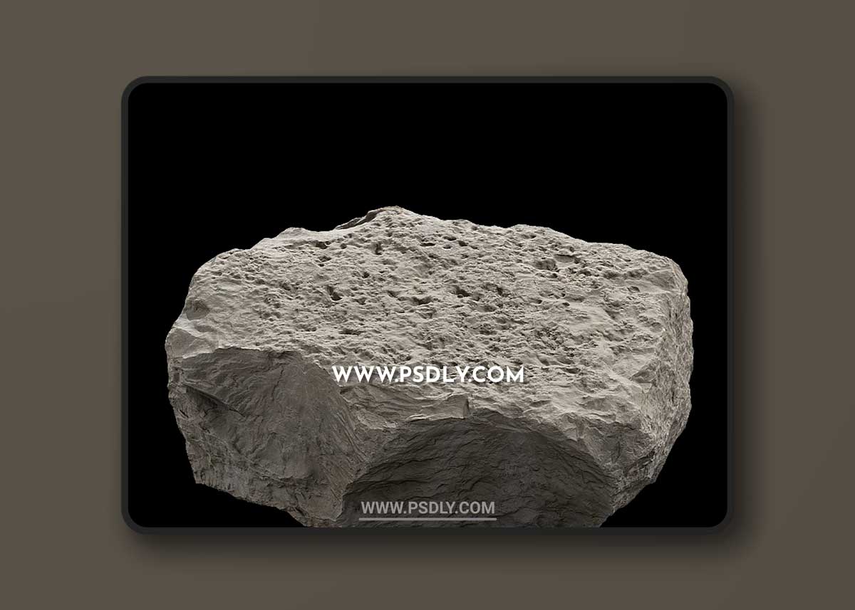 Rock Boulder Large 004