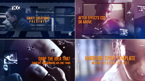 Videohive Hardcore Sport Opener 21249389