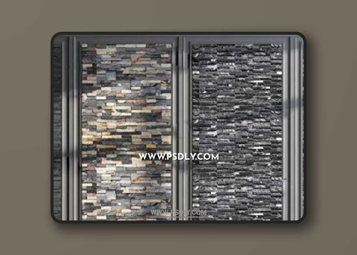 Stone Wall 3D Models