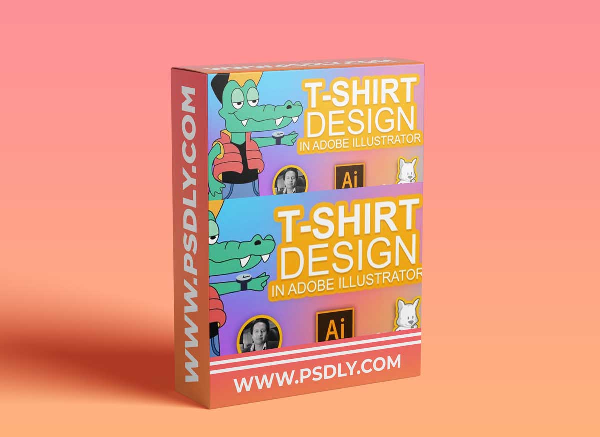 T-Shirt Design in Illustrator for Non Designers - How to Make Easy T-Shirt Illustrations - MoyLobito