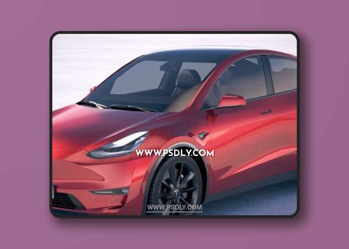 Tesla Model Y 2021 3D Models
