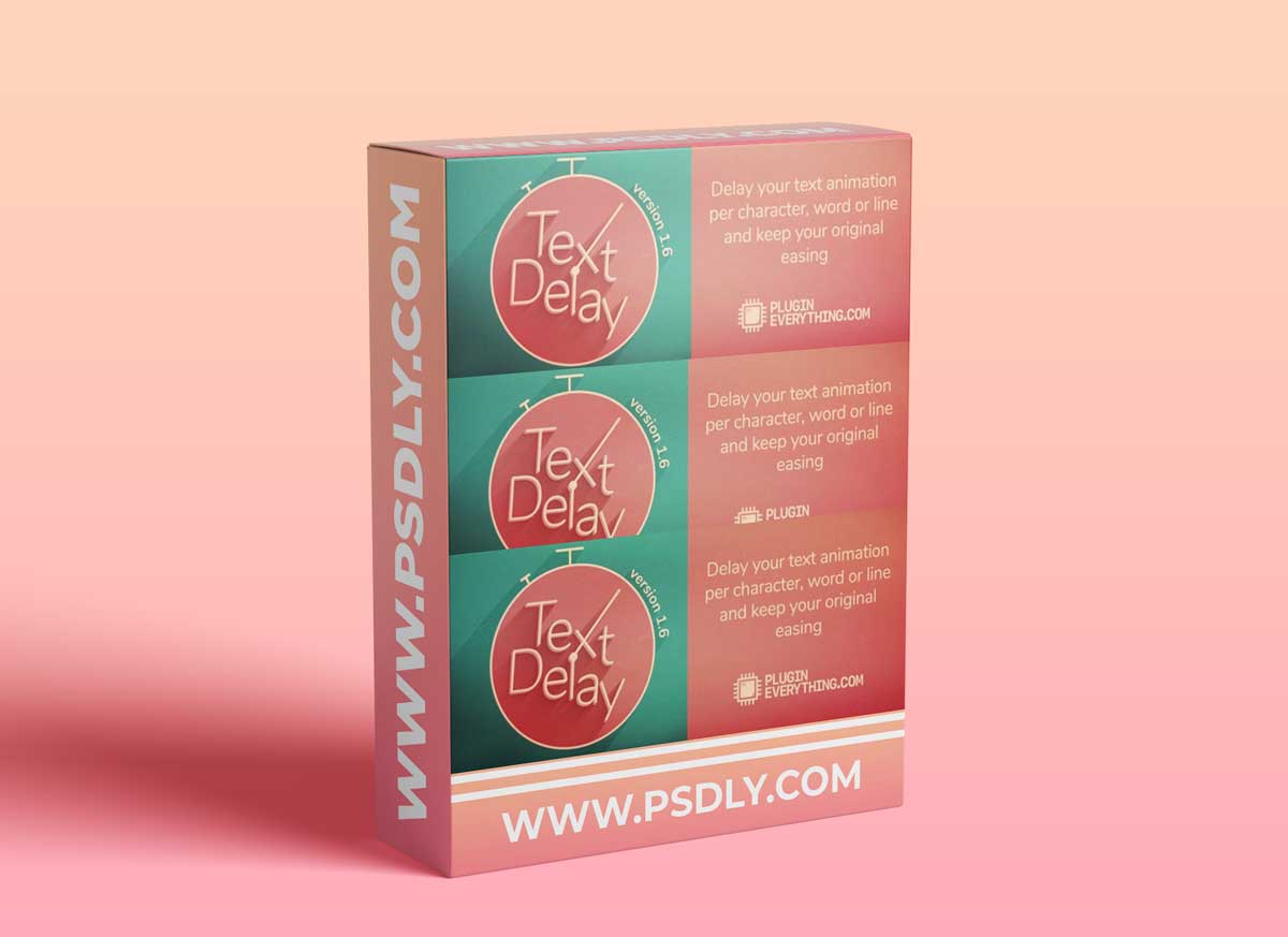 TextDelay v1.7.1 for After Effects