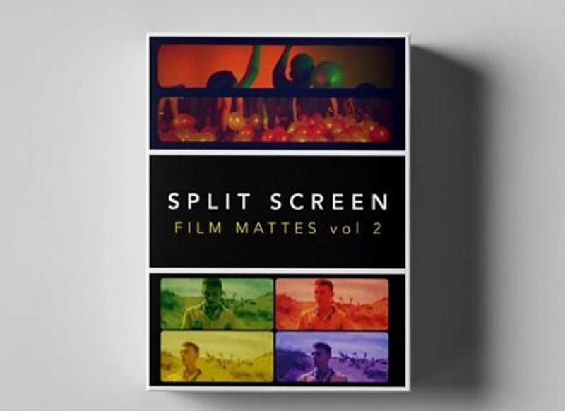 Tropic Colour - SPLIT SCREEN FILM MATTES Vol. 2