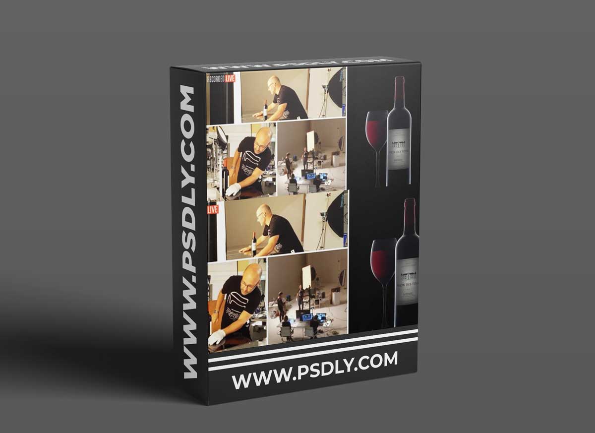 Wine Bottle Product Lighting with Karl Taylor