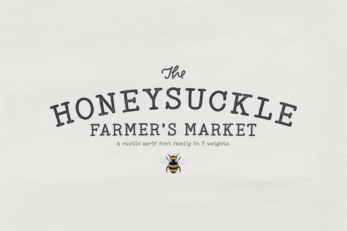 Honeysuckle Market Fonts