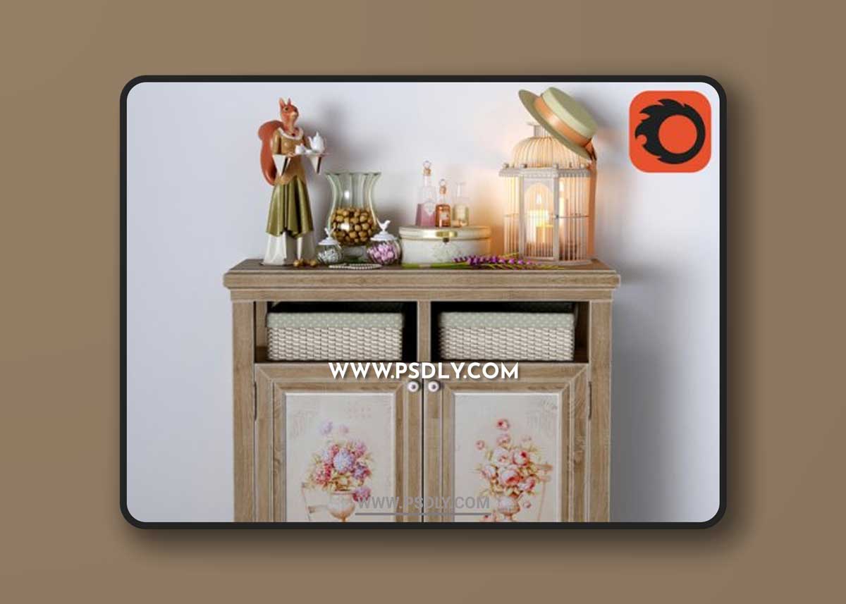 decor in a Provencal style 3D Models