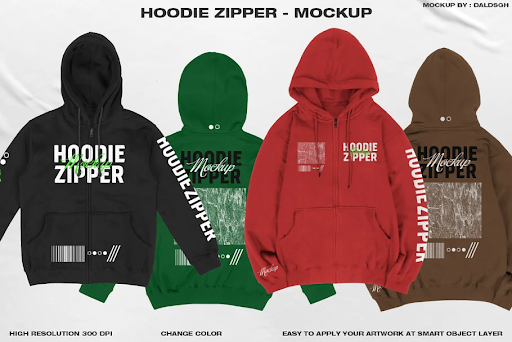 CreativeMarket - Hoodie Zipper - Mockup 6414614