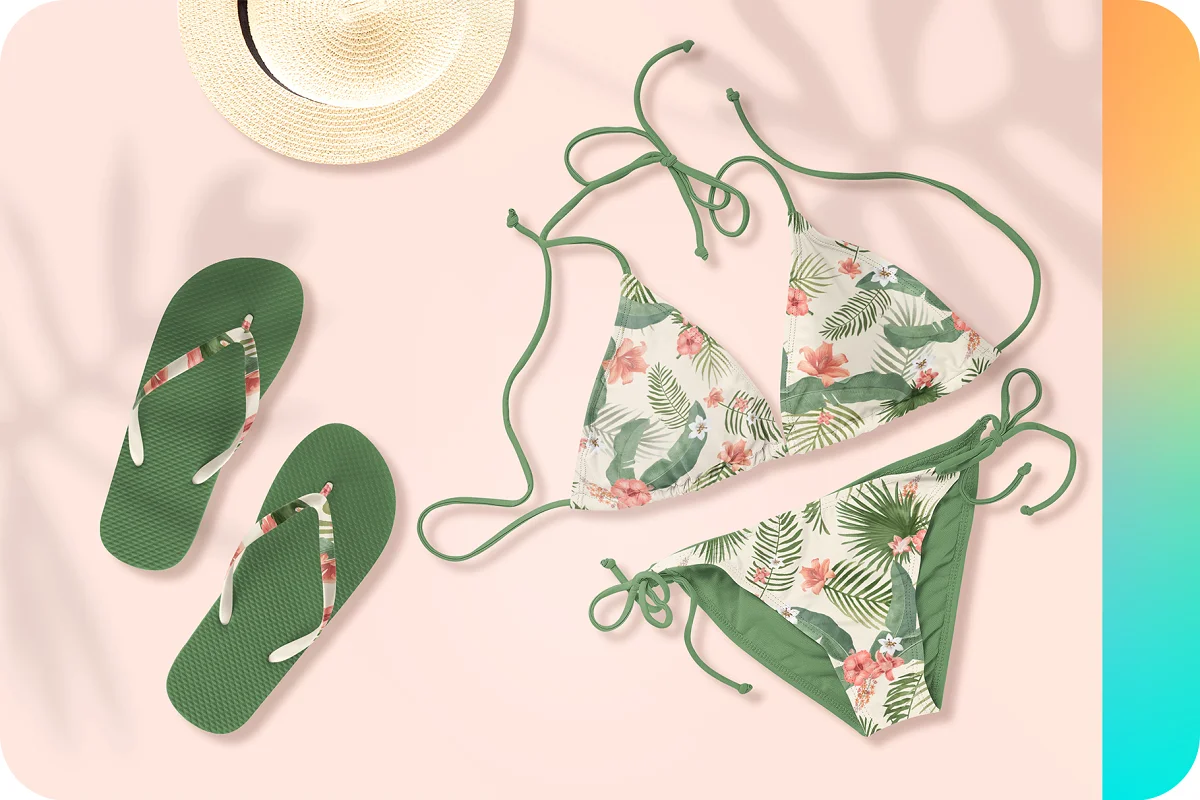 CreativeMarket - Bikini 4x Mock-ups 6285896