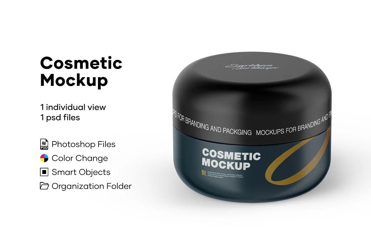 CreativeMarket - Cosmetic Mockup 5224099
