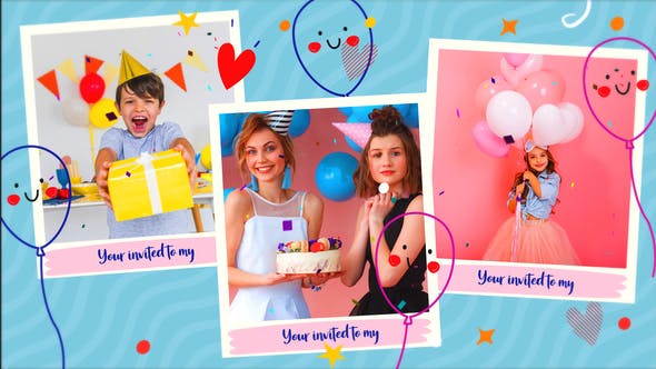 Videohive Happy Birthday Slideshow 2 33980799