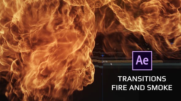 Videohive Transitions - Fire And Smoke 33753468