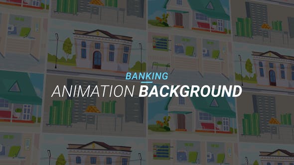 Videohive Banking - Animation background 34060814