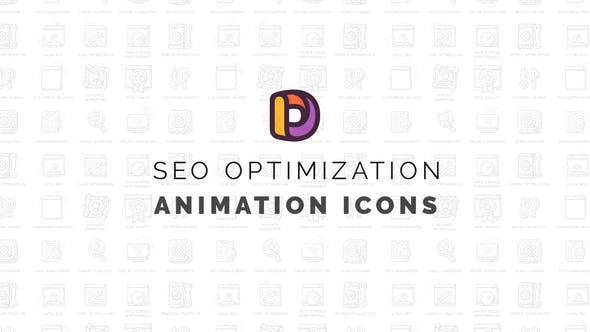 Videohive Seo optimization - Animation Icons 34466238