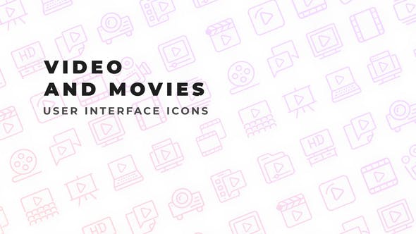 Videohive Video & Movies - User Interface Icons 34274914