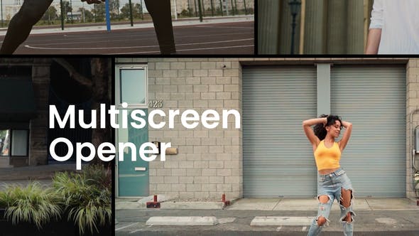 Videohive Minimal Multiscreen Opener 34066559