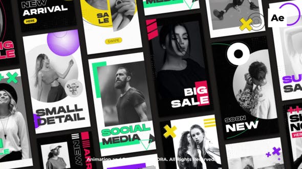 Videohive Modern Instagram Stories 33838706