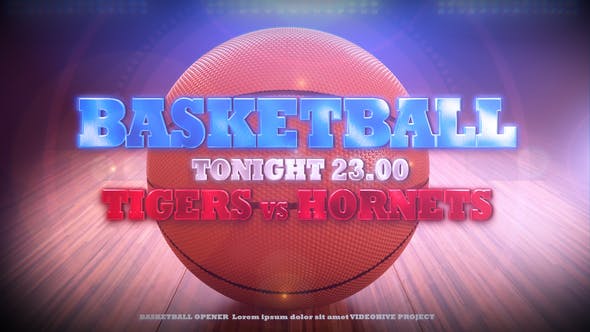 Videohive Basketball Opener 2 25354249