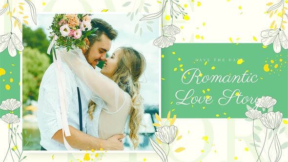 Videohive Romantic Beautiful Slideshow 34094482