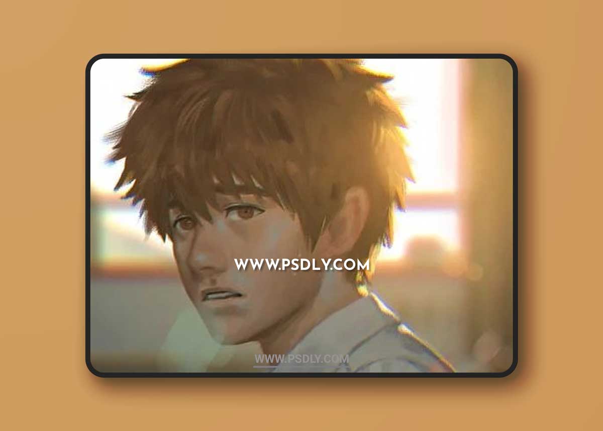 4 Painting Brushes for Photoshop