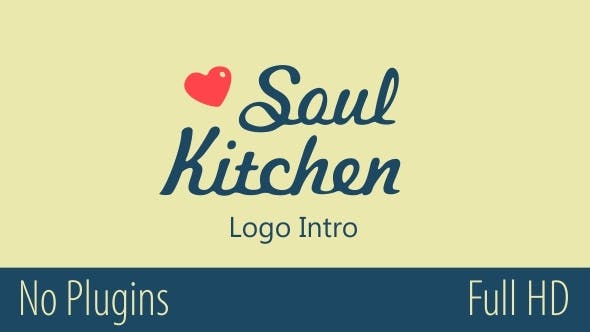 Videohive Soul Kitchen Logo Intro 14484085