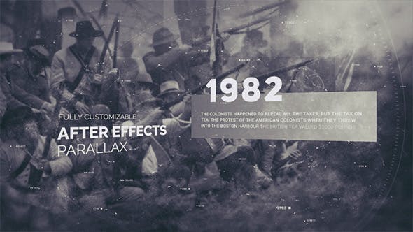Videohive History Timeline Opener 20785397