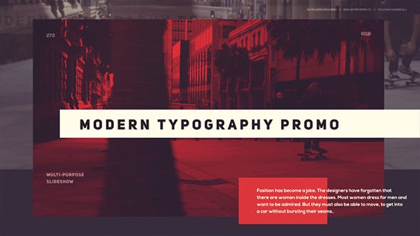 Videohive Typography Promo 21403963