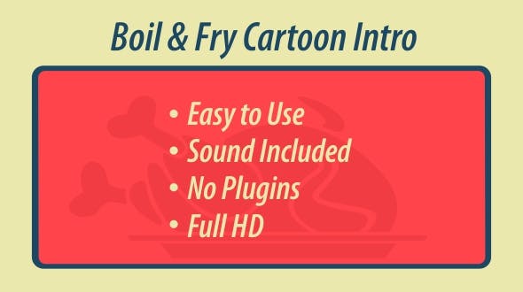 Videohive Boil And Fry Cartoon Intro 15580249