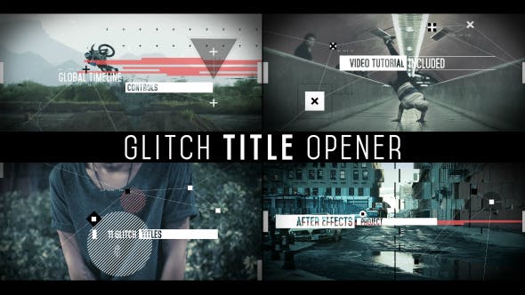 Videohive Glitch Title Opener 19597509