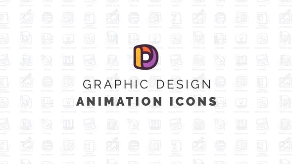 Videohive Graphic design - Animation Icons 34465953
