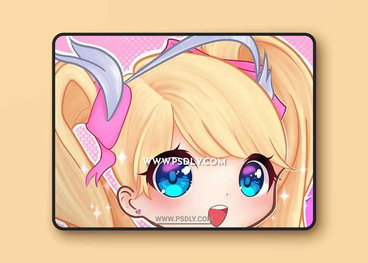 8 Drawing Anime Brushes Pack for Procreate