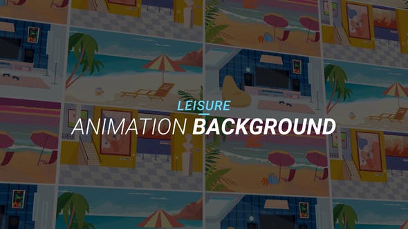 Videohive Leisure - Animation background 34060944