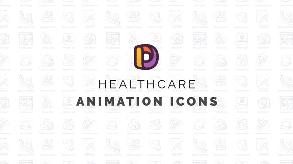 Videohive Healthcare - Animation Icons 34466143