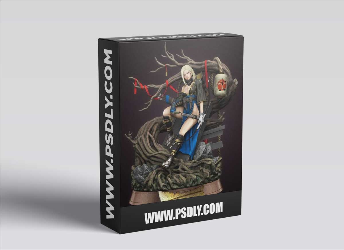 Android 18 ( samurai version ) – 3D Print Model