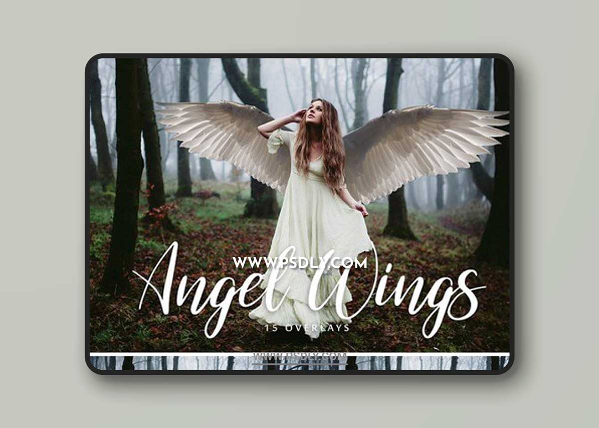 Angel Wings Overlays - 15 Overlays