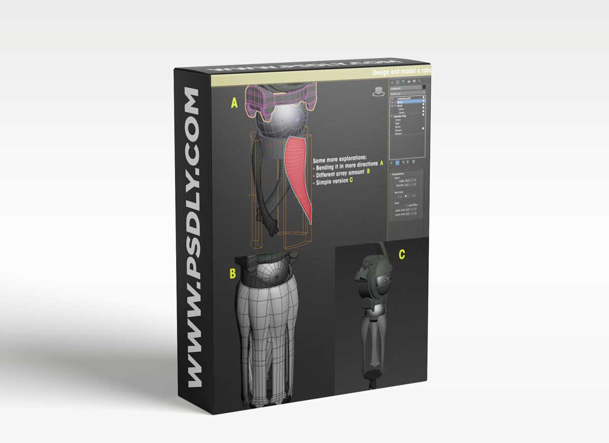 Artstation - Matthias Develtere - Model & Design a Mech - (BookPdf)