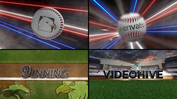 Videohive Baseball Logo Reveal 34032844