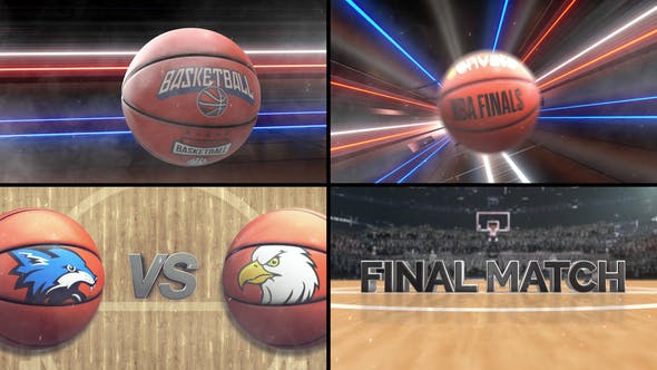 Videohive Basketball Logo Reveal 34153212